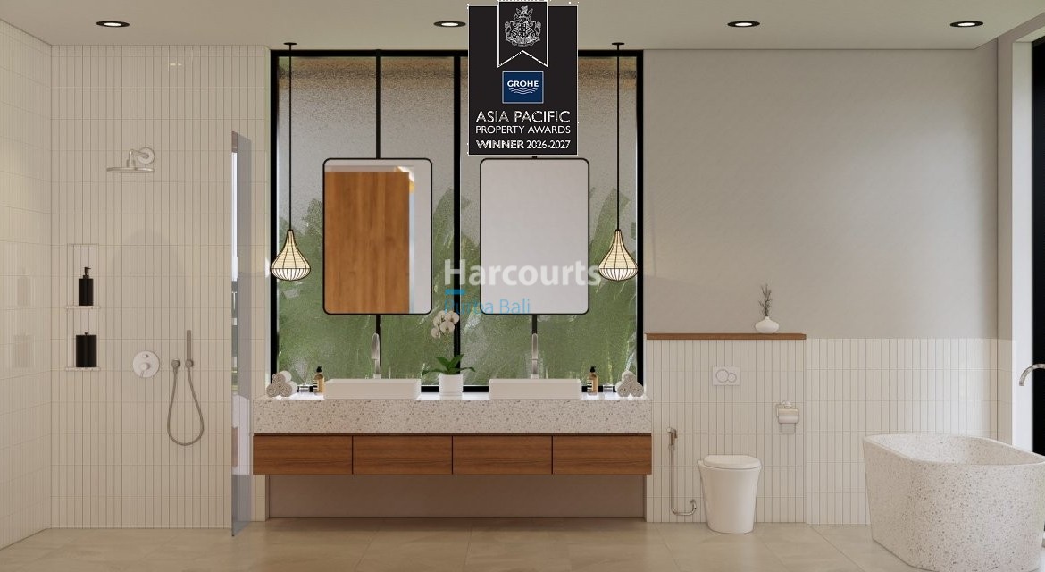 Bingin Bali Villa Marriott Bathroom Double Vanity