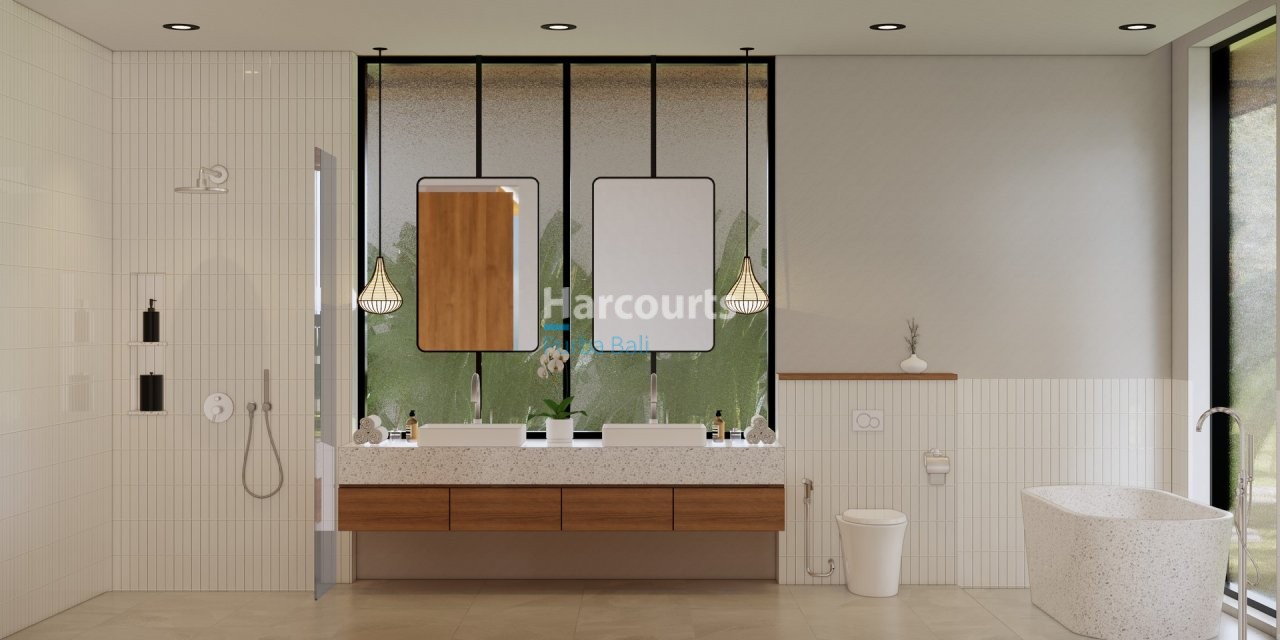 Bingin Bali Villa Marriott Bathroom Double Vanity