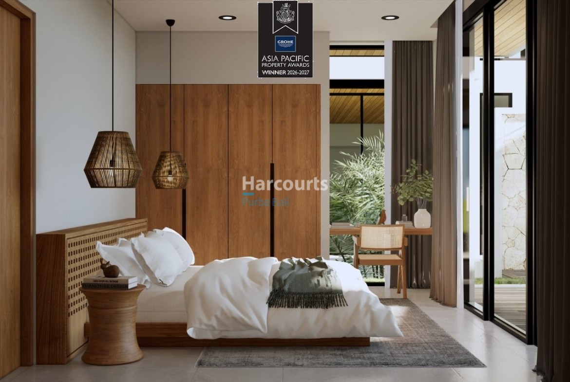 Bingin Bali Villa Marriott Homes Woven Pendant Lights