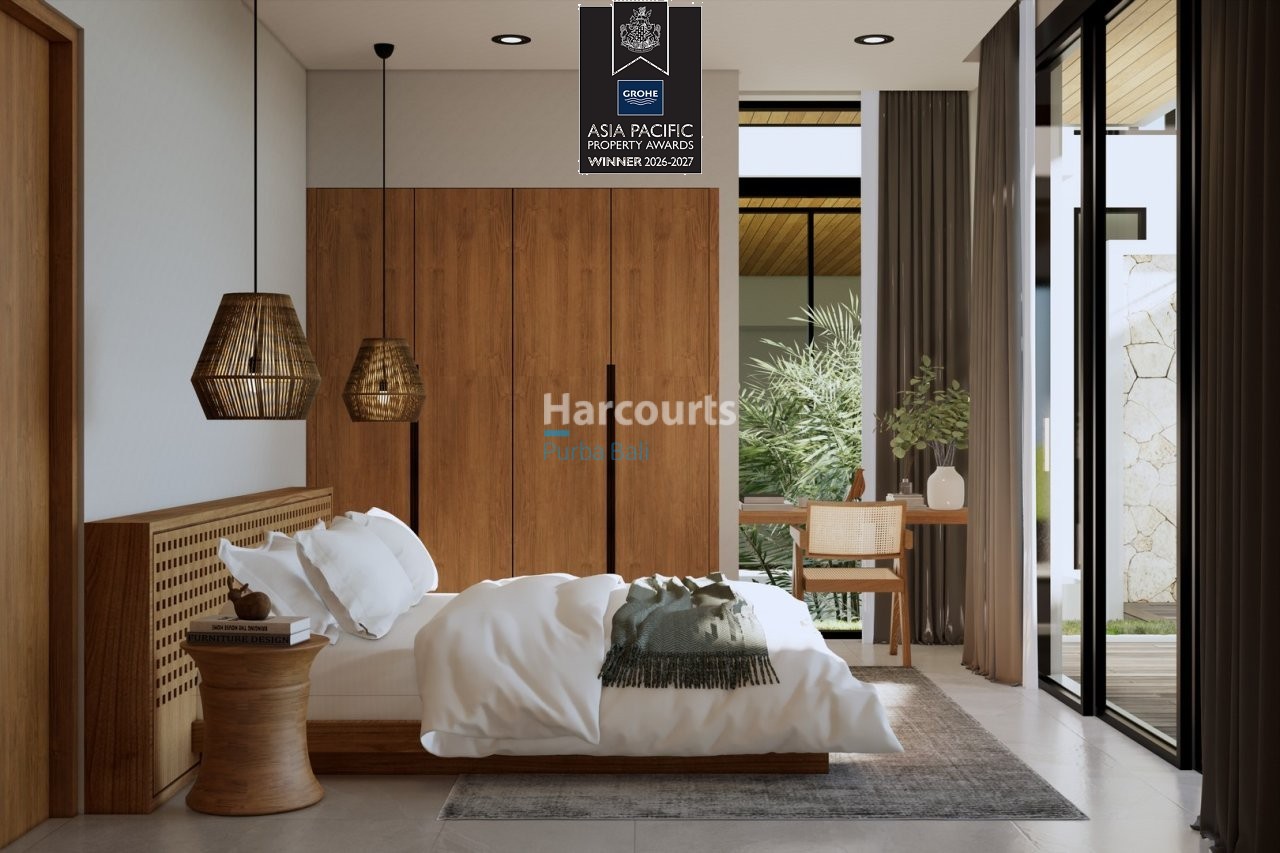 Bingin Bali Villa Marriott Homes Woven Pendant Lights