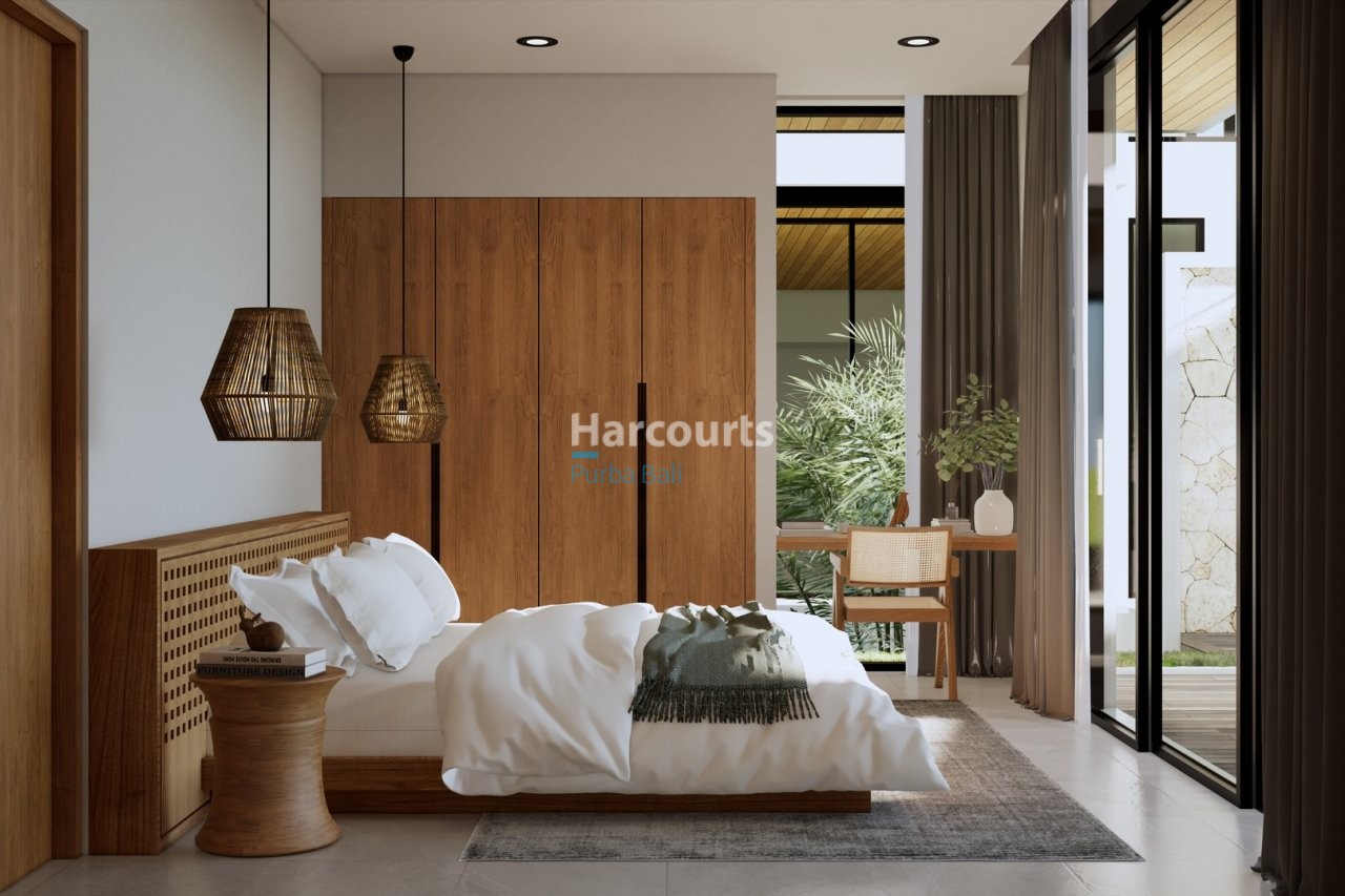 Bingin Bali Villa Marriott Homes Woven Pendant Lights