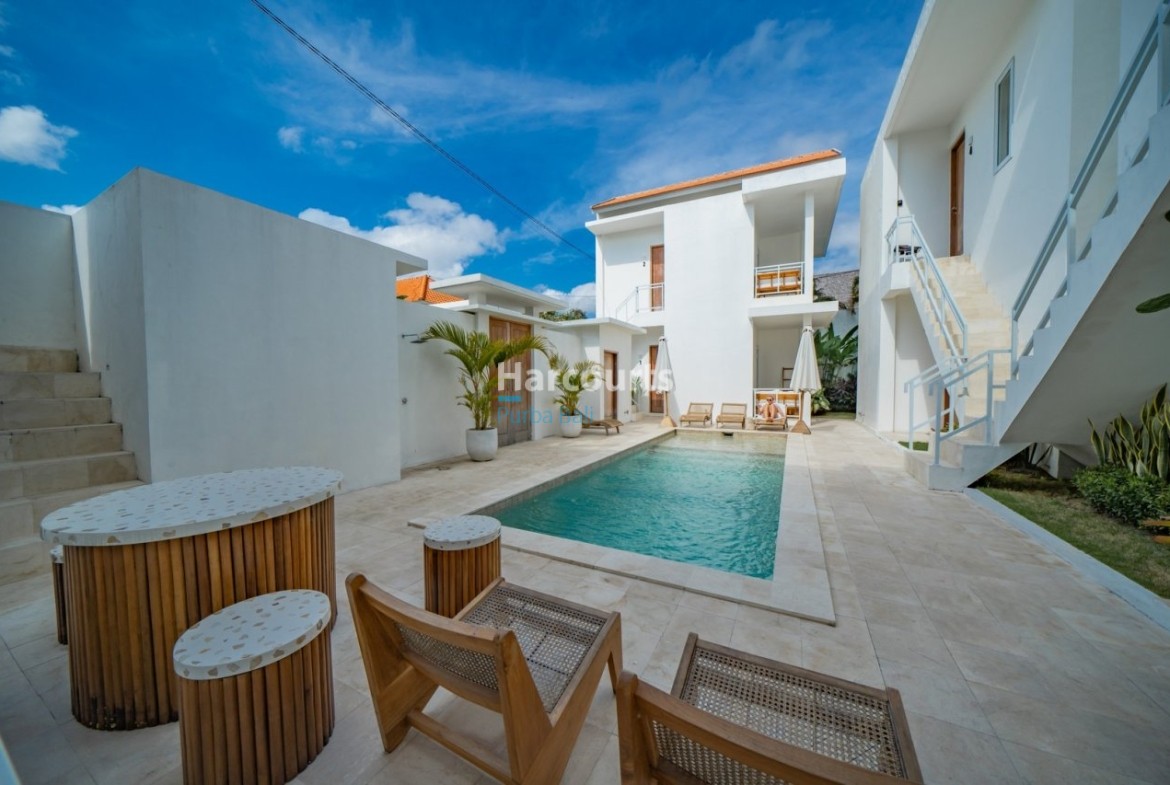 Canggu Apartment Rental Pool View Modern Minimalist