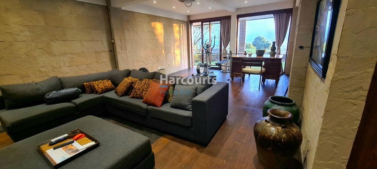 Freehold Bali Villa Beratan Lake View Living Room 1