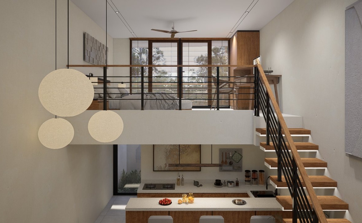 Green Tropical Lofts Modern Near Roi