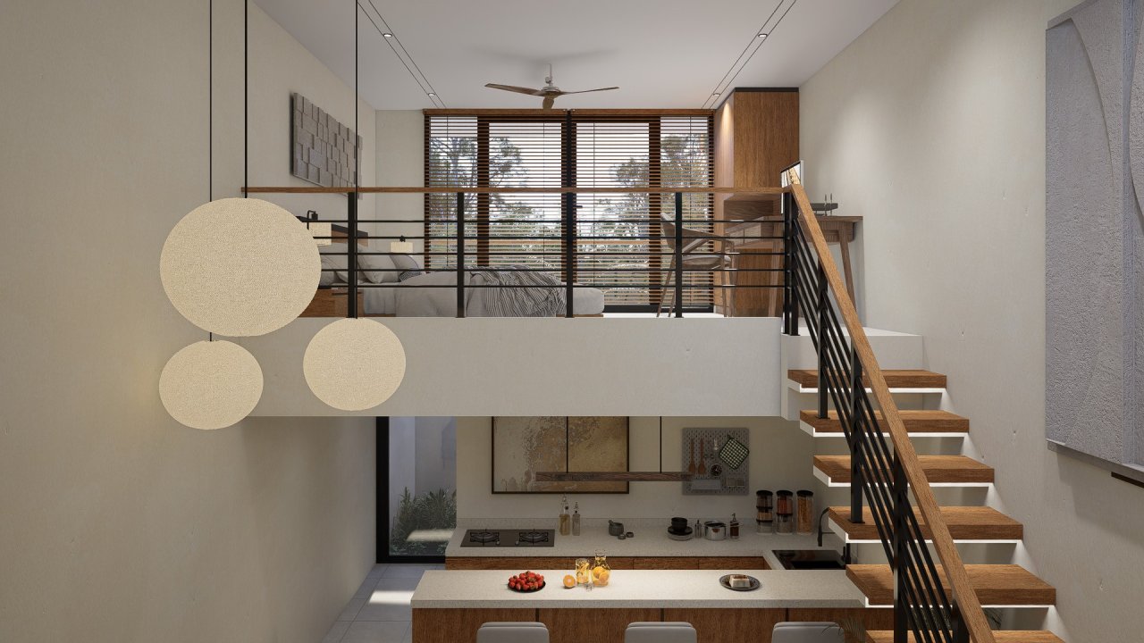 Green Tropical Lofts Modern Near Roi