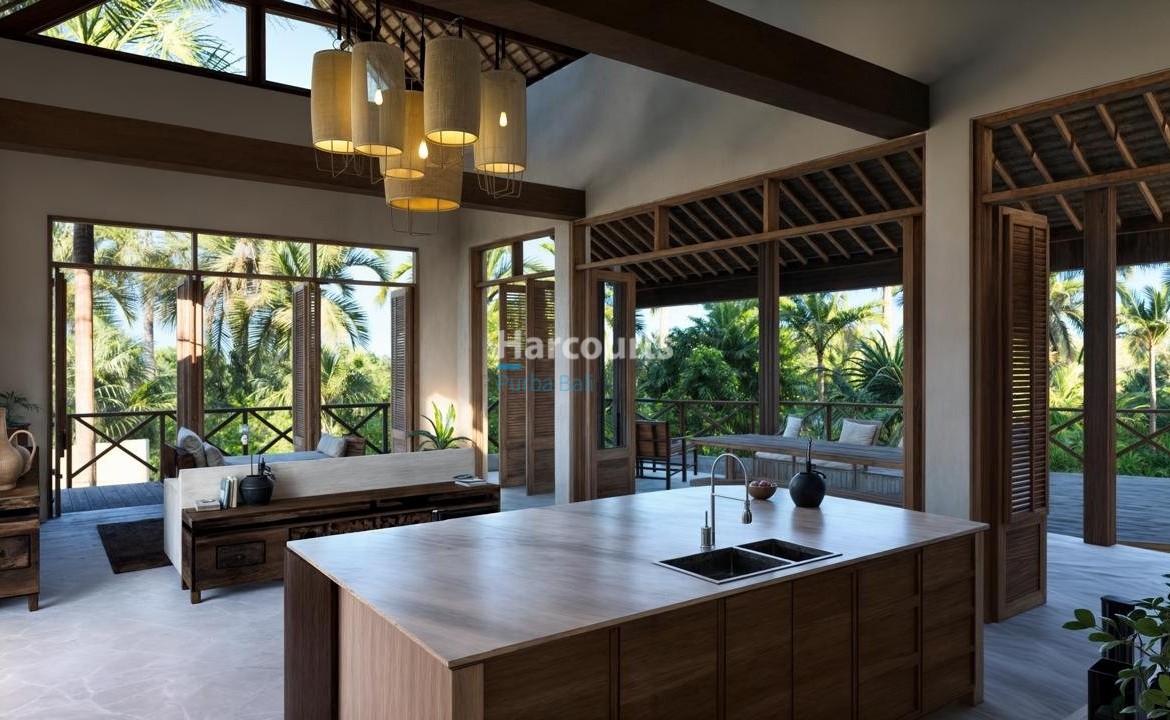 Kaba Kaba Villa Open Plan Living Jungle View