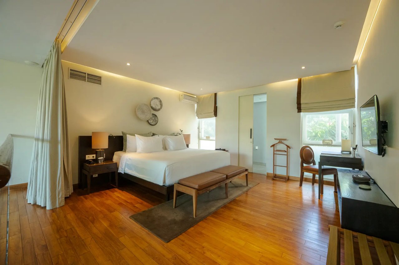 Private Balinese Villa Bed Yearly Seminyak