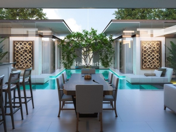 This Two Bedroom Villa Forms For Sale