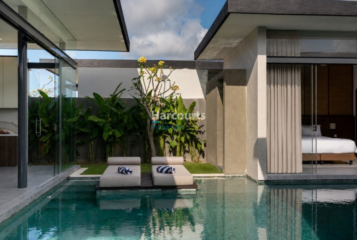This Two Bedroom Villa Forms Ricefield View