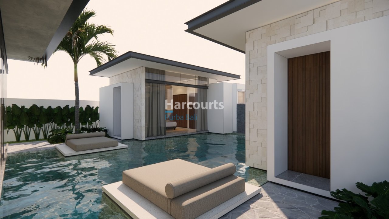 This Two Bedroom Villa Forms Swimming Pool