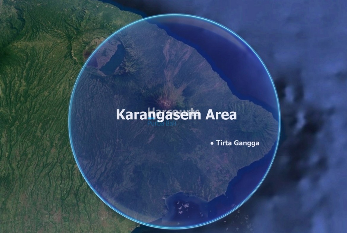 Karangasem Tirta Gangga Satellite