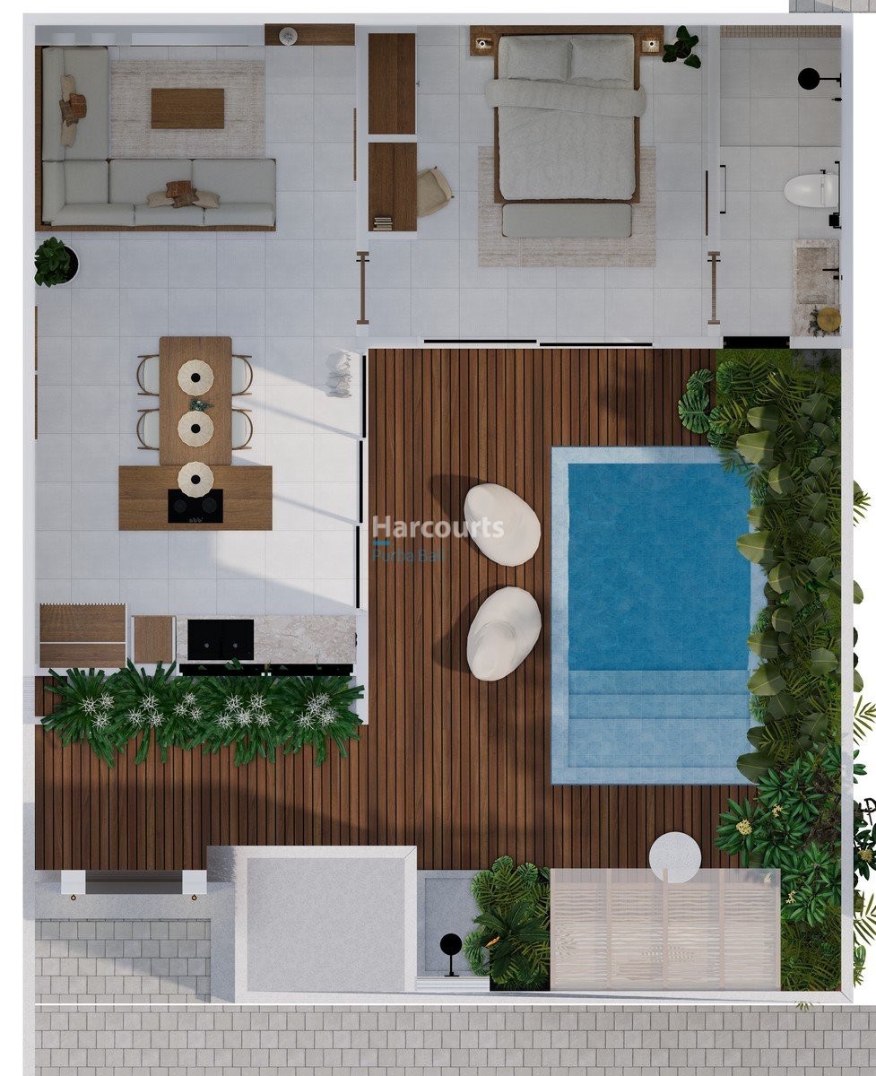 Fully Managed 1 Bedroom Villa Bali Home