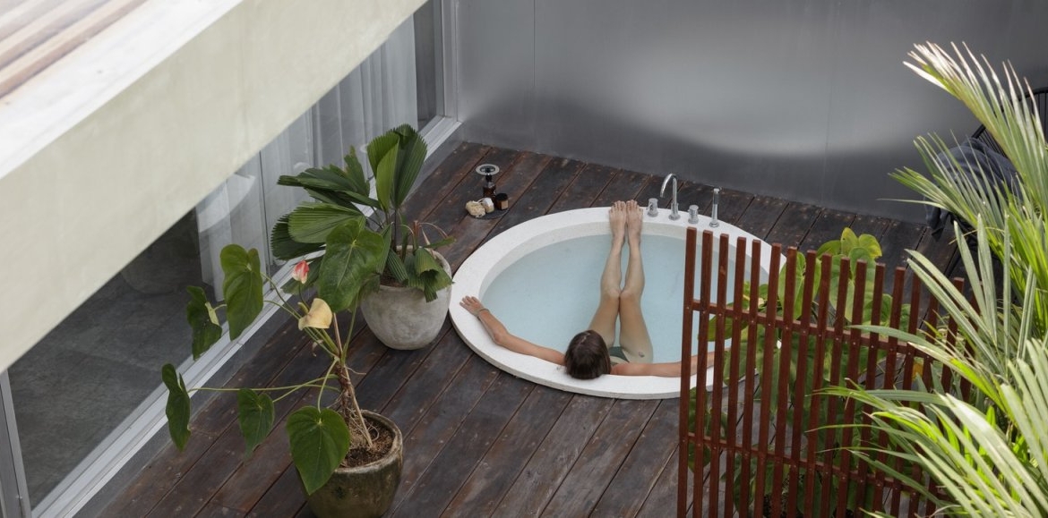 Located Emerging Creative Hub Swimming Pool
