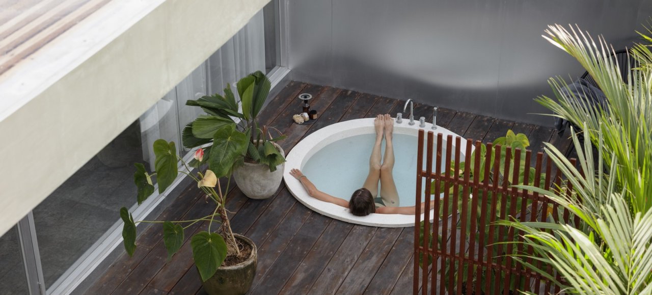 Located Emerging Creative Hub Swimming Pool