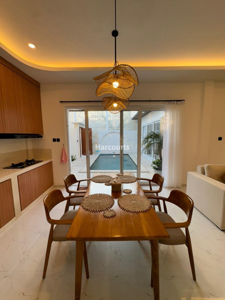 Located Peaceful Emerging Enclave Ricefield View