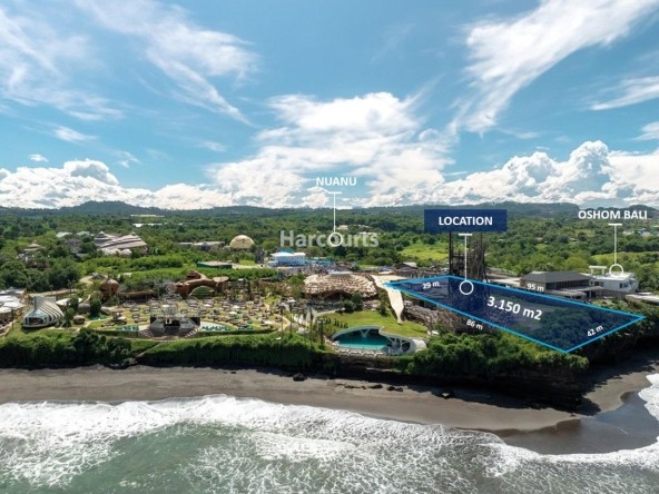 Rare Beachfront Freehold Hak Real Estate Bali