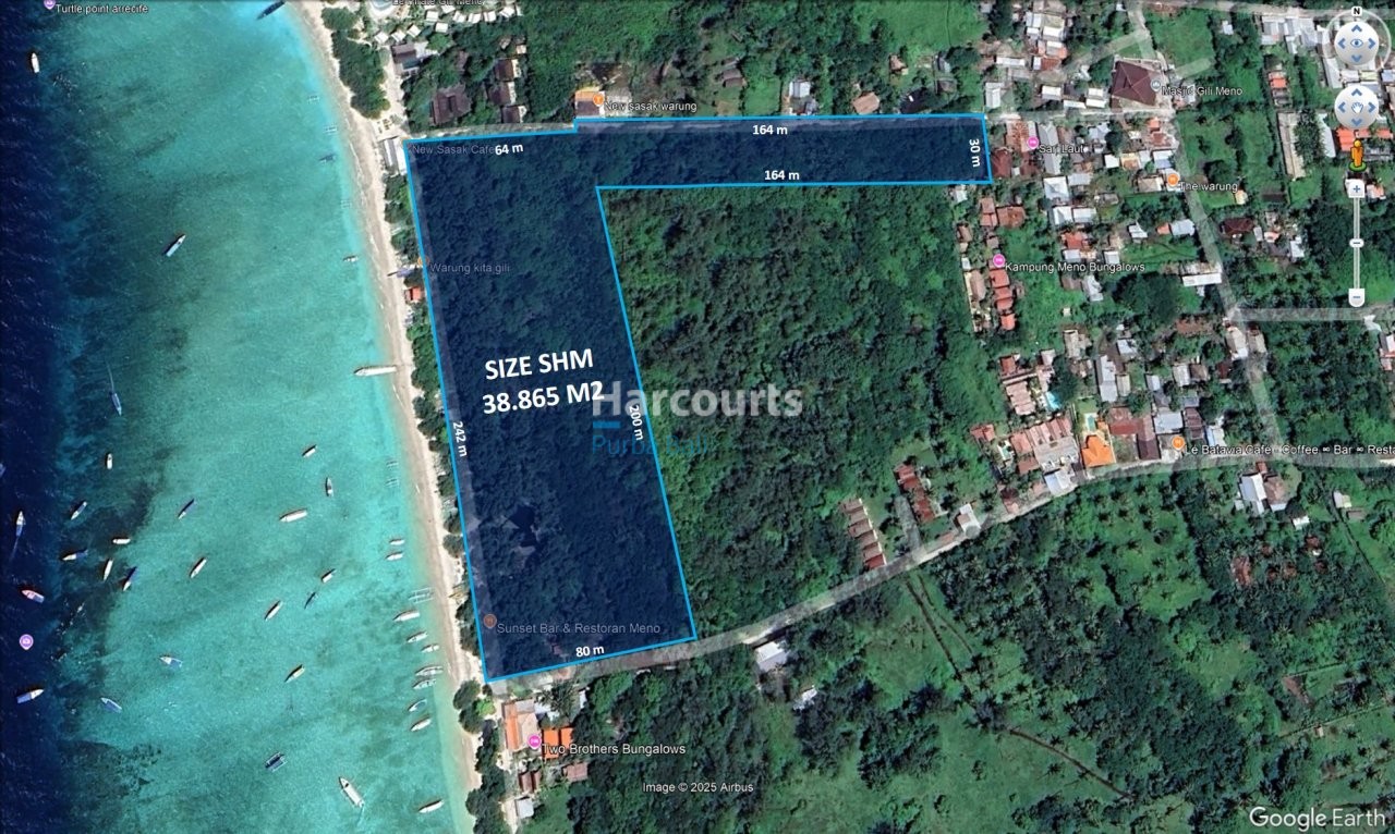 Rare Beachfront Offering Gili Real Estate Lombok