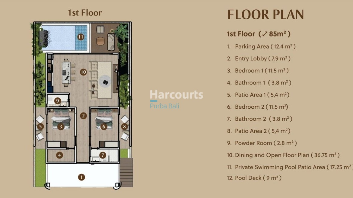 Freehold Hak Milik Nunggalan Holiday Rental