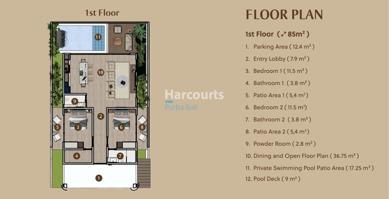 Freehold Hak Milik Nunggalan Holiday Rental