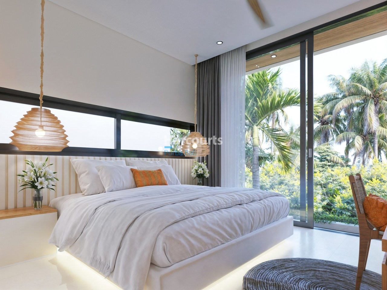 Set Evolving Corridor Tumbak Ricefield View