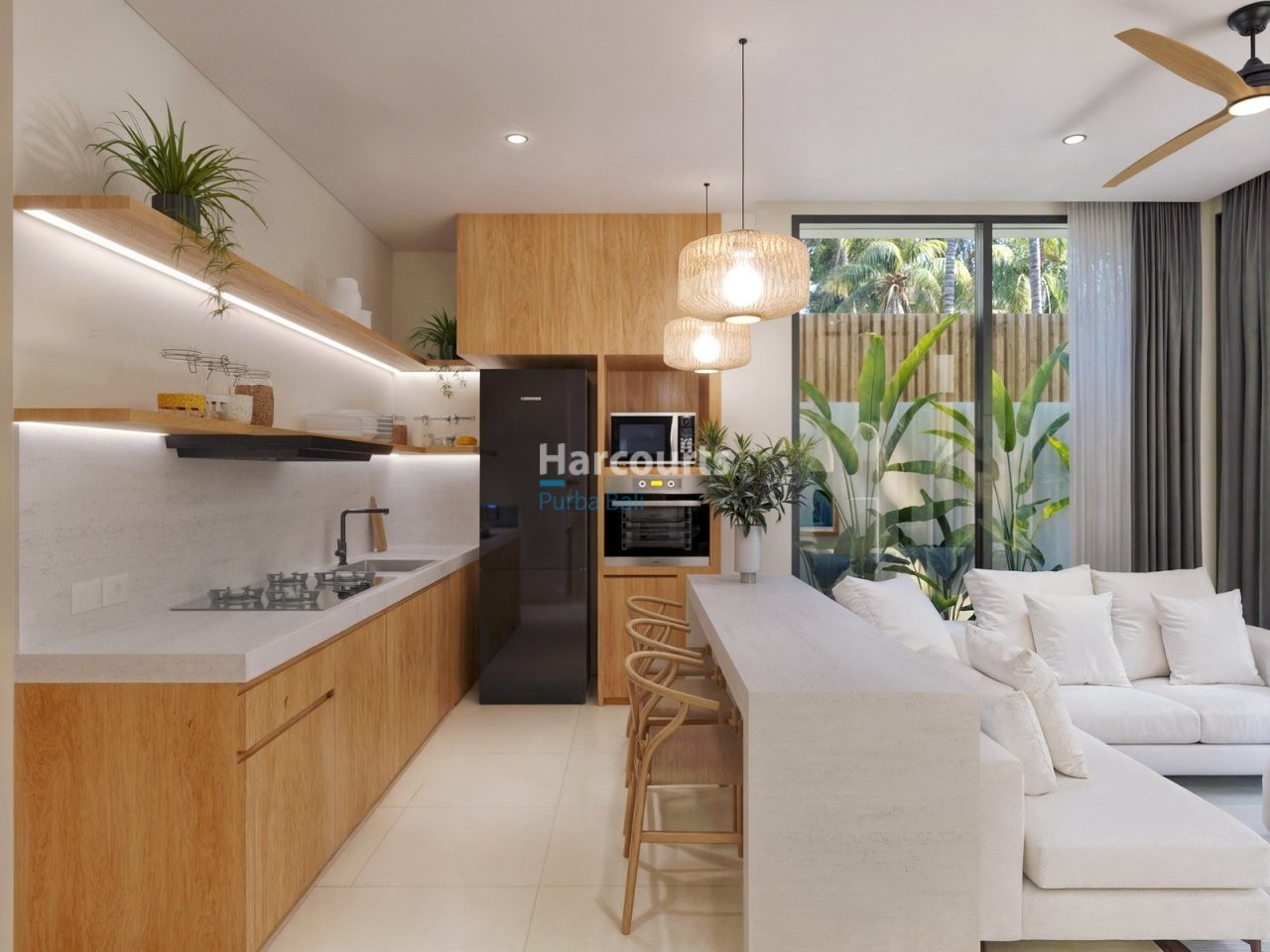 Set Evolving Corridor Tumbak Tropical Modern