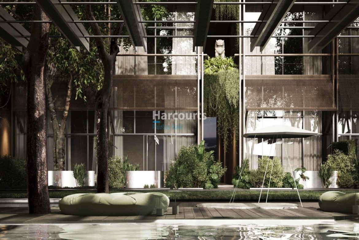 Set Peaceful Coastal Enclave Bali Home