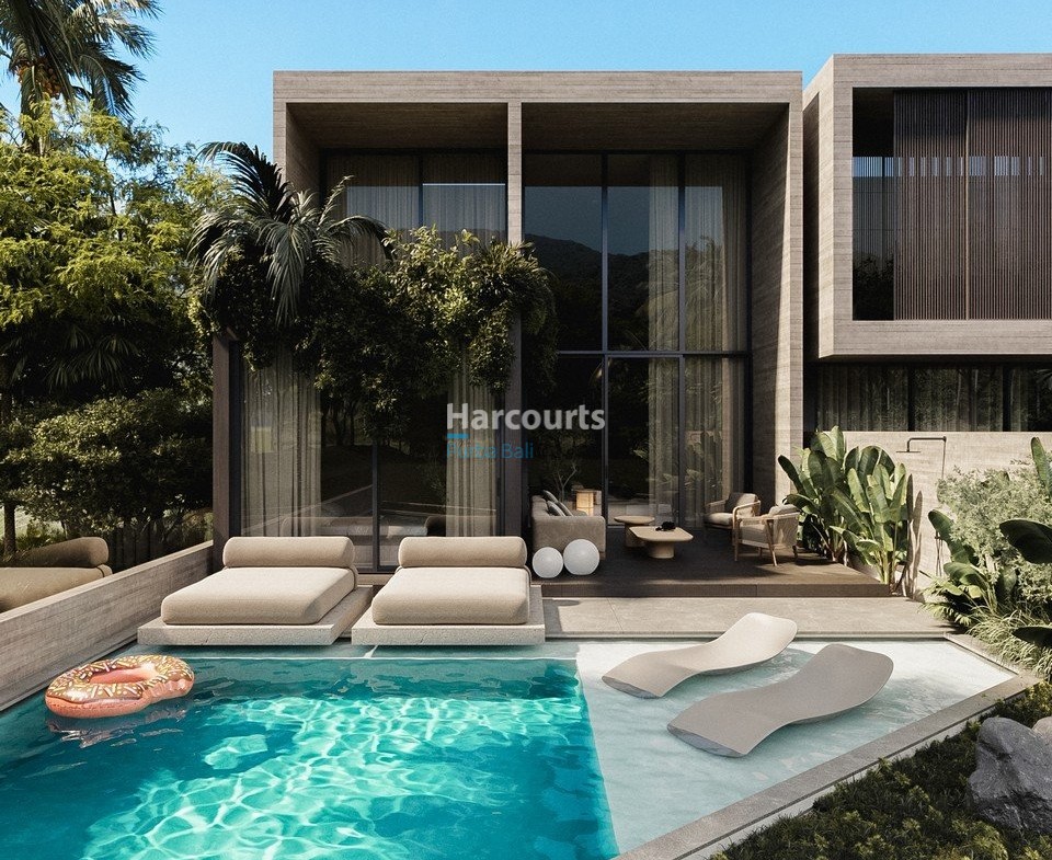 Set Riverfront Sought After Pererenan Real Estate Bali