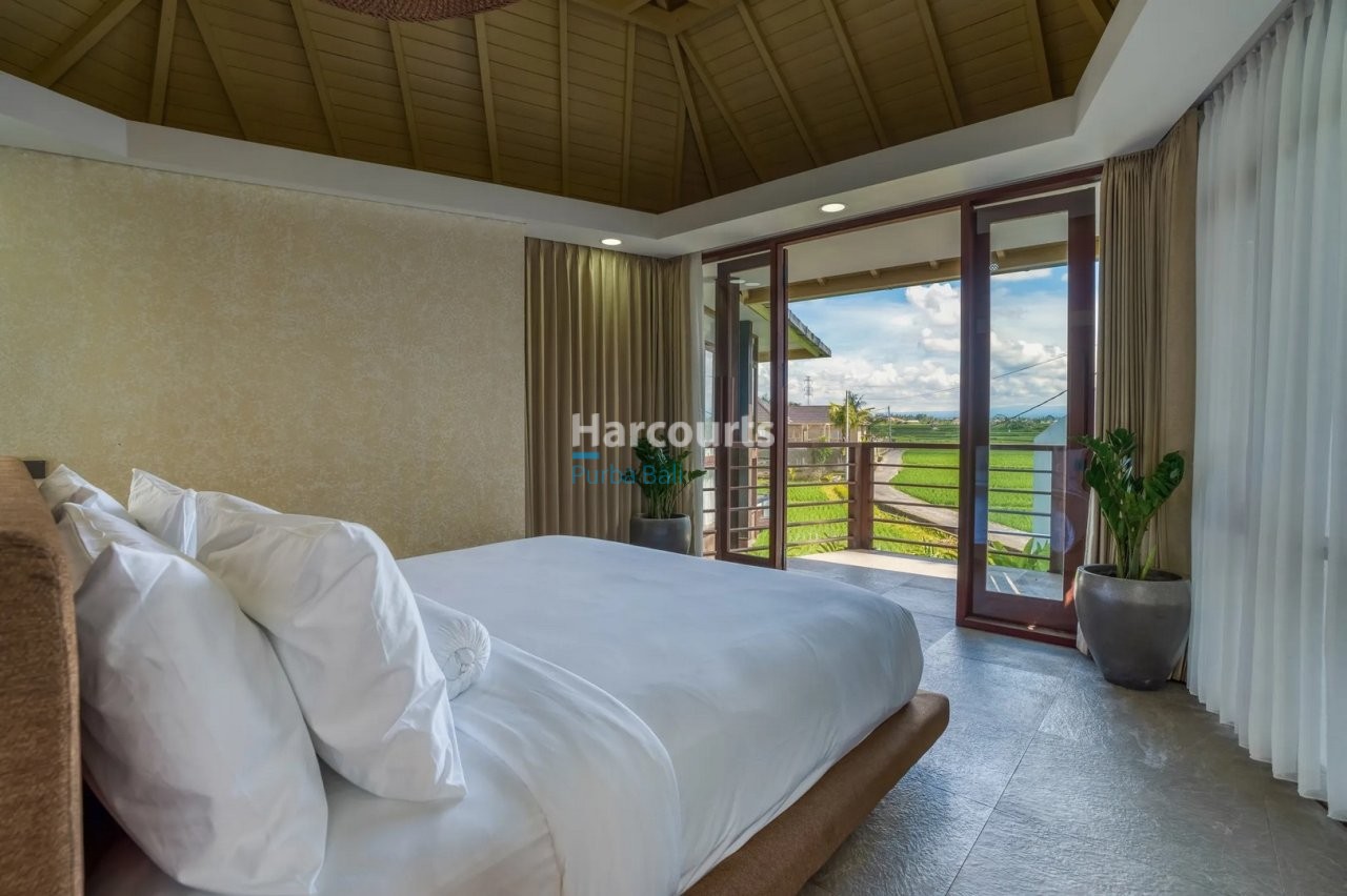 Nestled Lush Landscapes Ubud Ricefield View