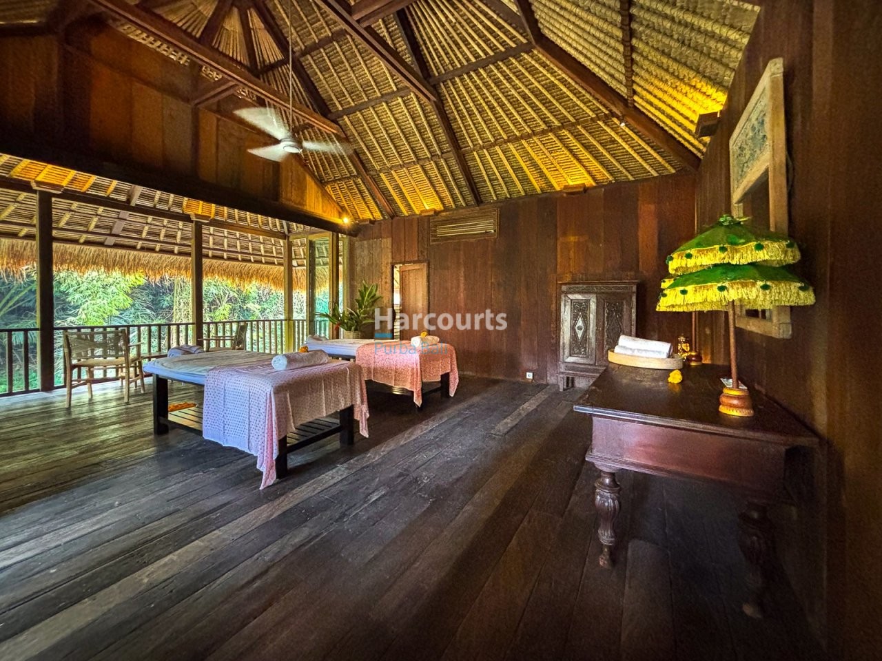 Positioned Amidst Serene Rice Bali Home