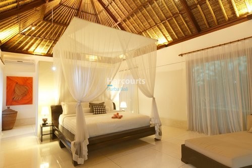 Positioned Amidst Serene Rice Tropical Modern