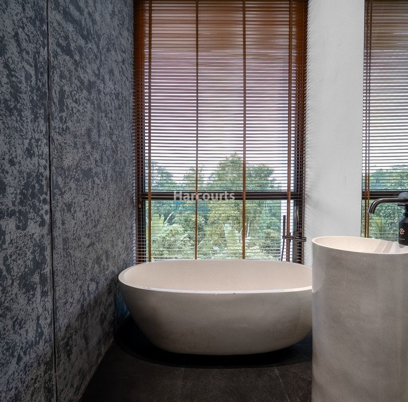 Set Amidst Lush Jungle Bali Home