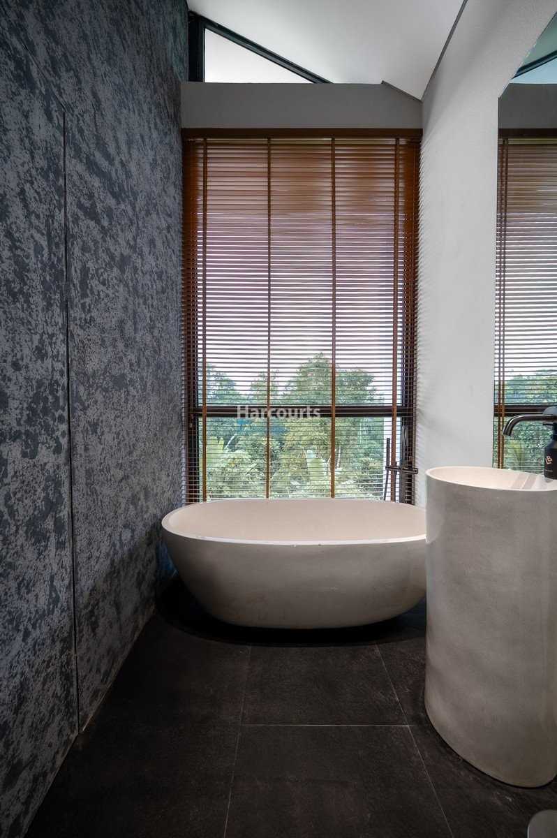 Set Amidst Lush Jungle Bali Home