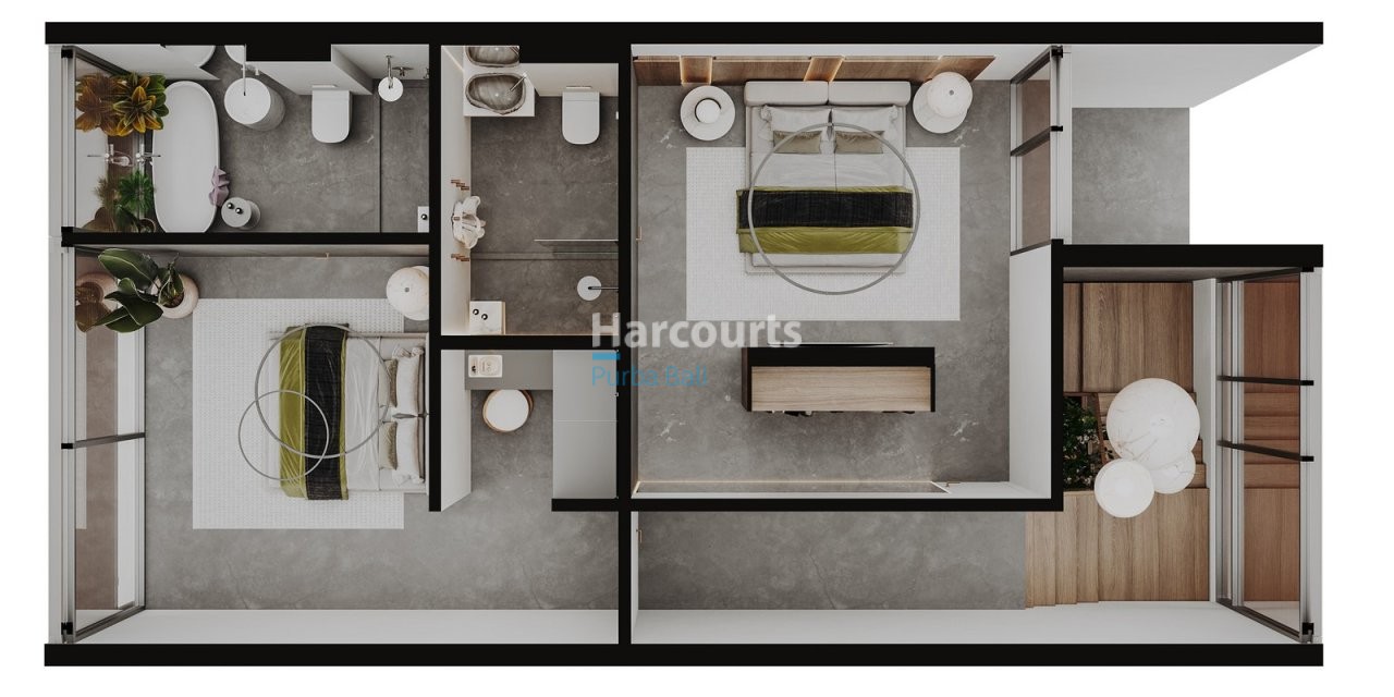 Set Amidst Lush Jungle For Sale 1