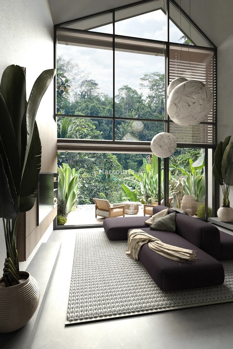 Set Amidst Lush Jungle Tropical Modern