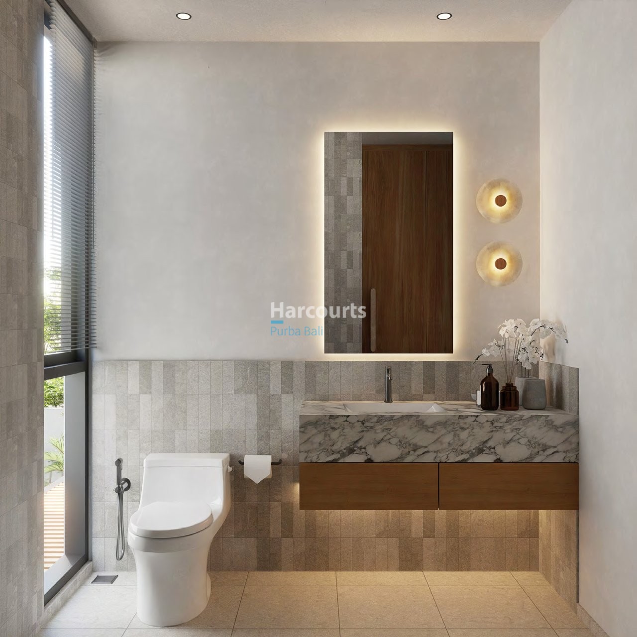 Modern Bedroom Leasehold Villa Real Estate Bali