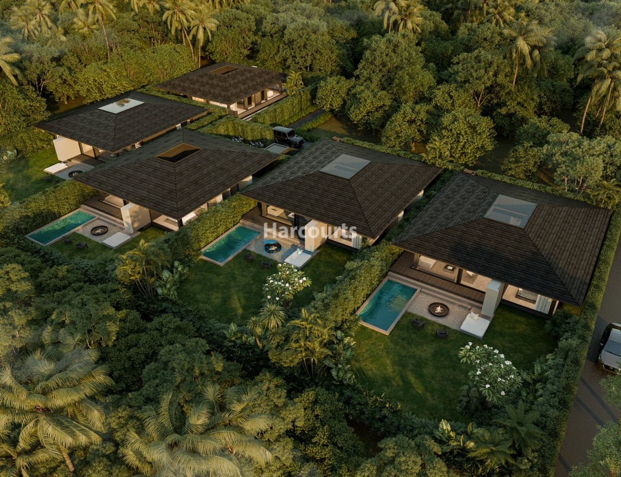 Positioned Within Lush Green Luxury Living