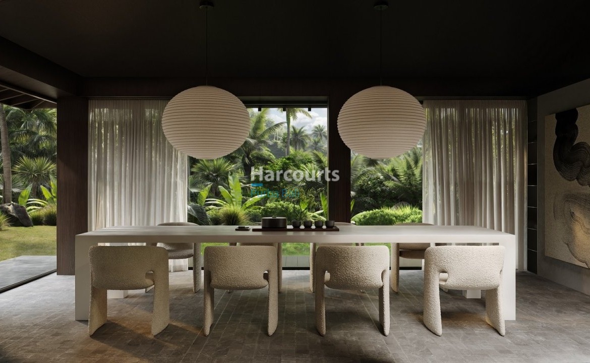 Positioned Within Lush Green Swimming Pool