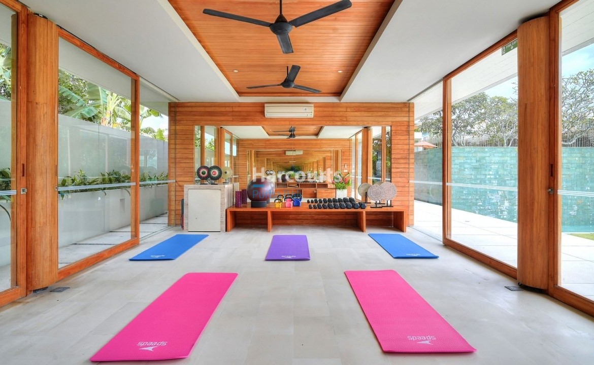 Set Within Quiet Low Density Tropical Modern 1