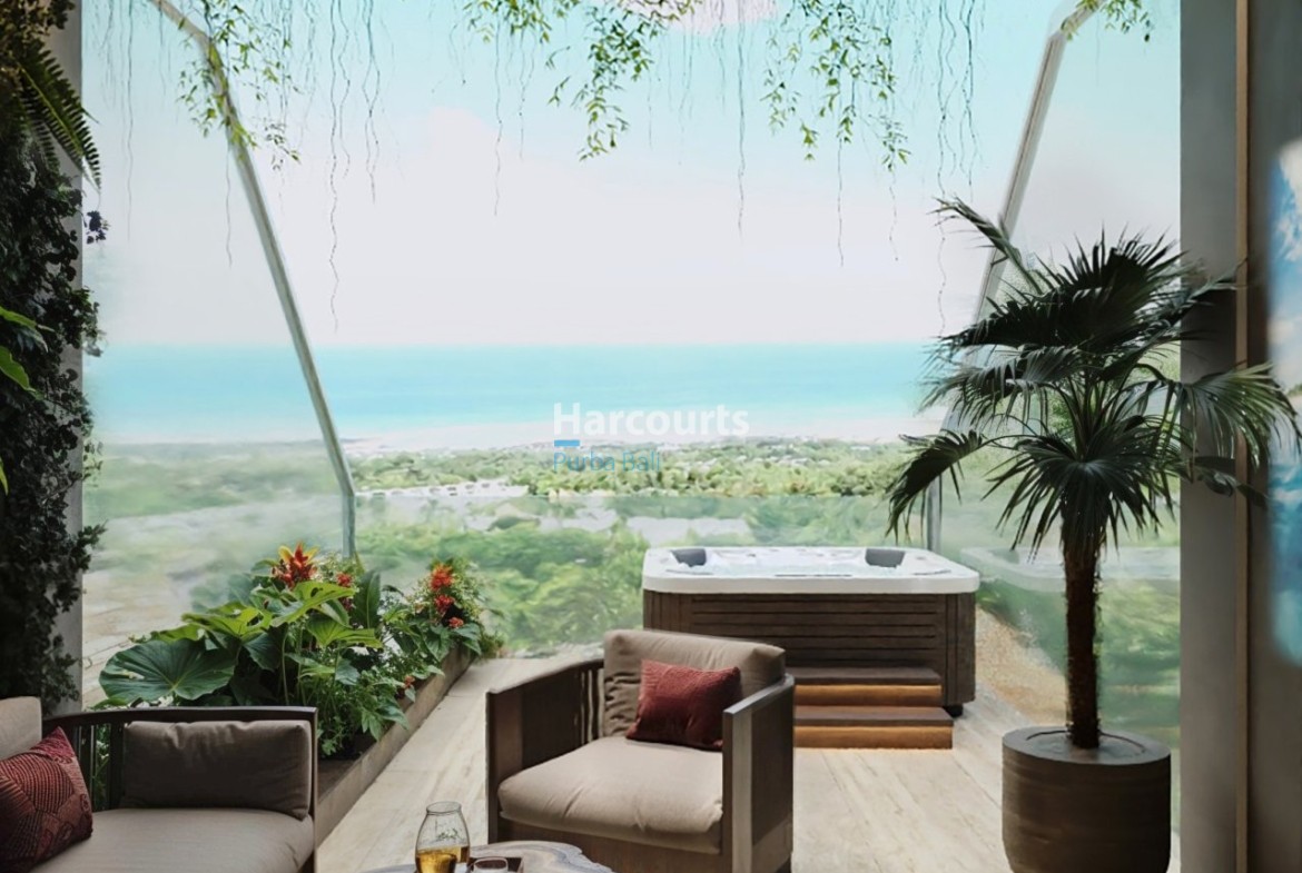 Located Heart Uluwatu This Swimming Pool