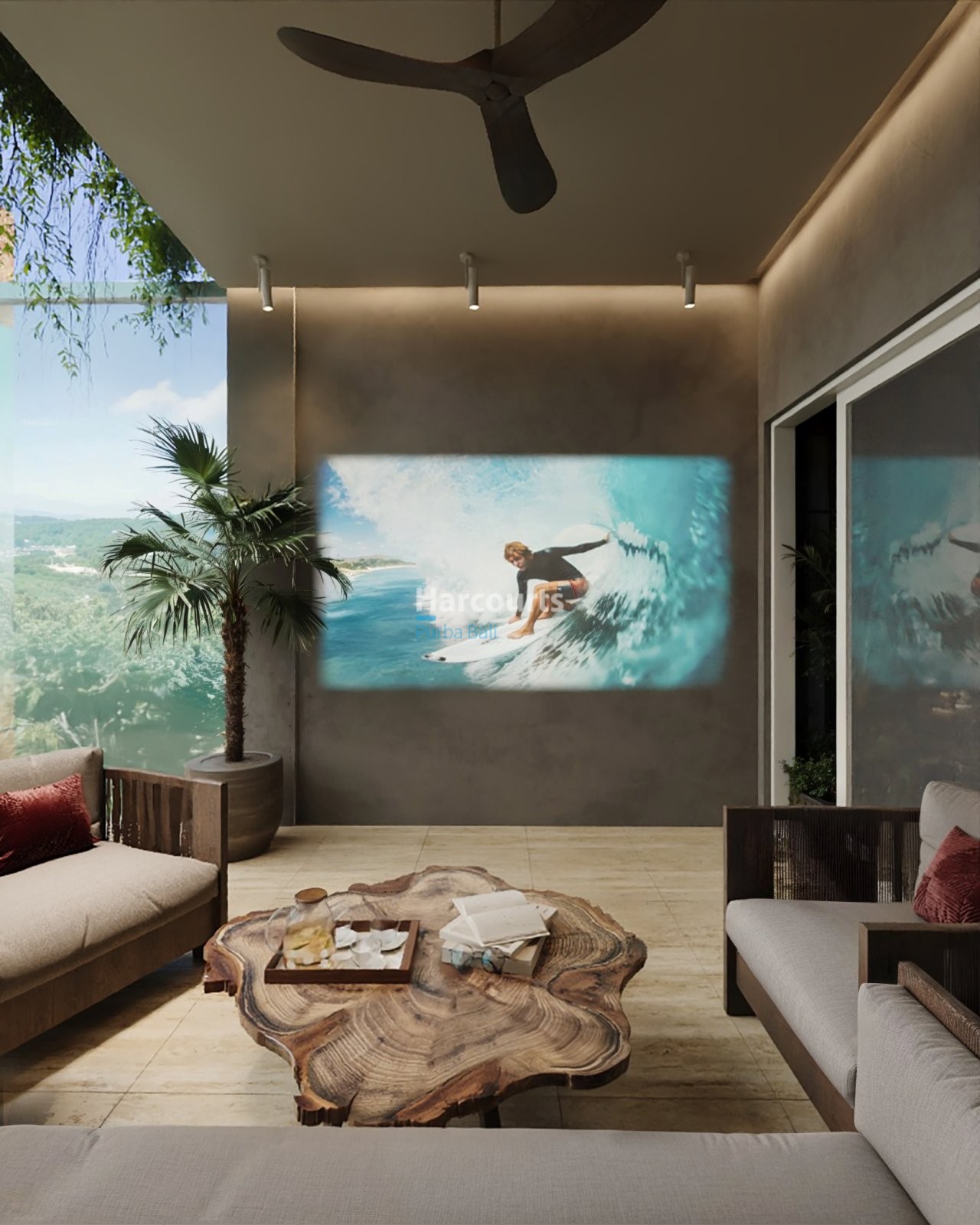Located Heart Uluwatu This Tropical Modern