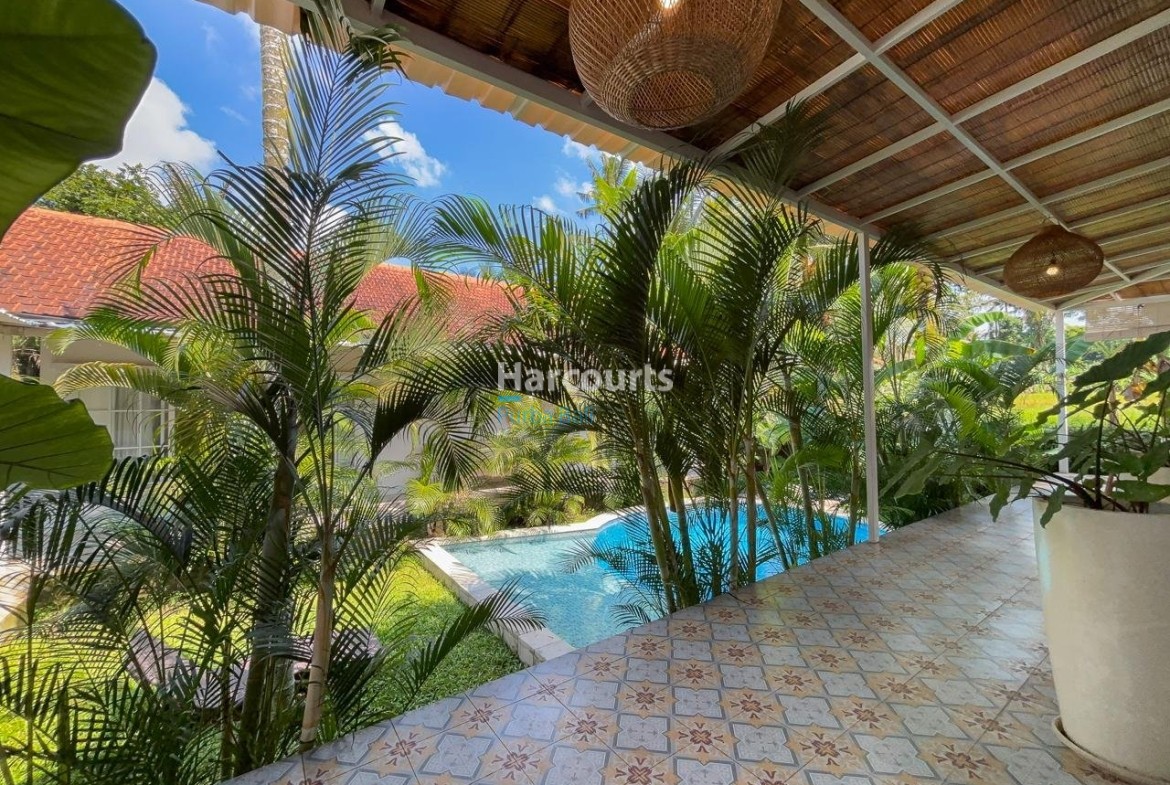 Nestled Amidst Tranquil Rice For Sale