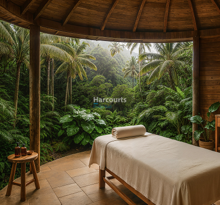 Set Amidst Lush Natural Tropical Modern3
