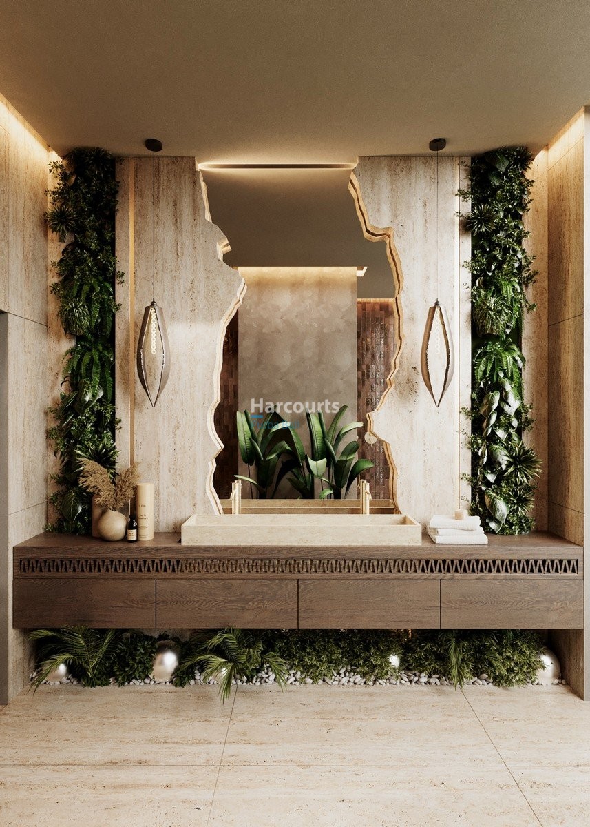 Set Dramatic Elevated Hillside Ocean Breeze