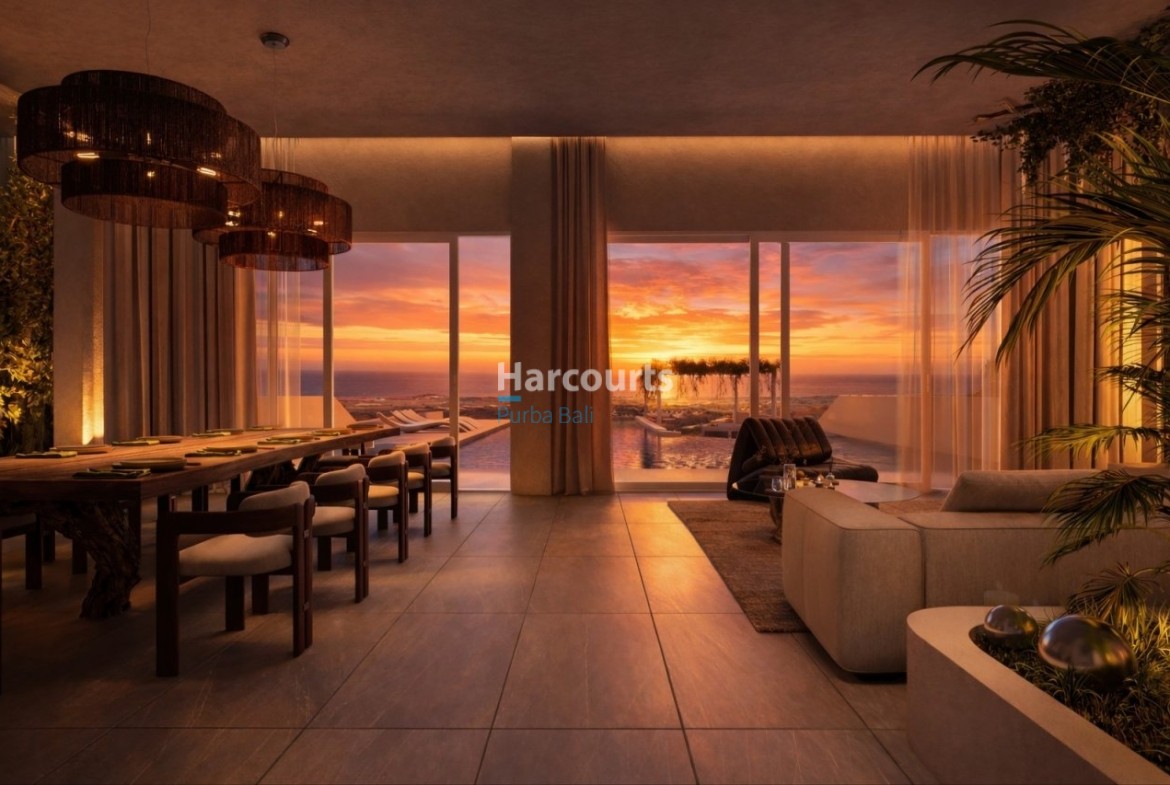 Set Dramatic Elevated Hillside Real Estate Bali 1