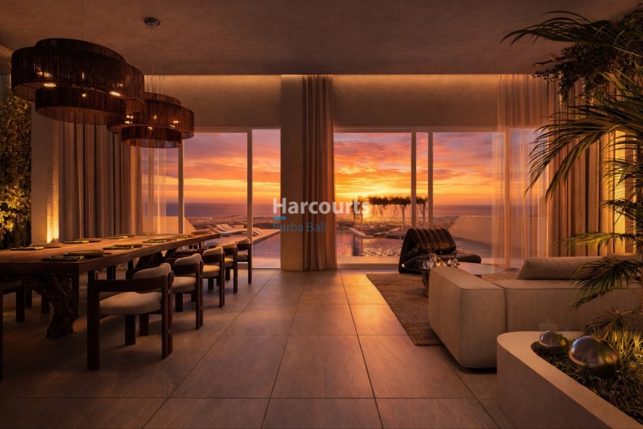Set Dramatic Elevated Hillside Real Estate Bali 1