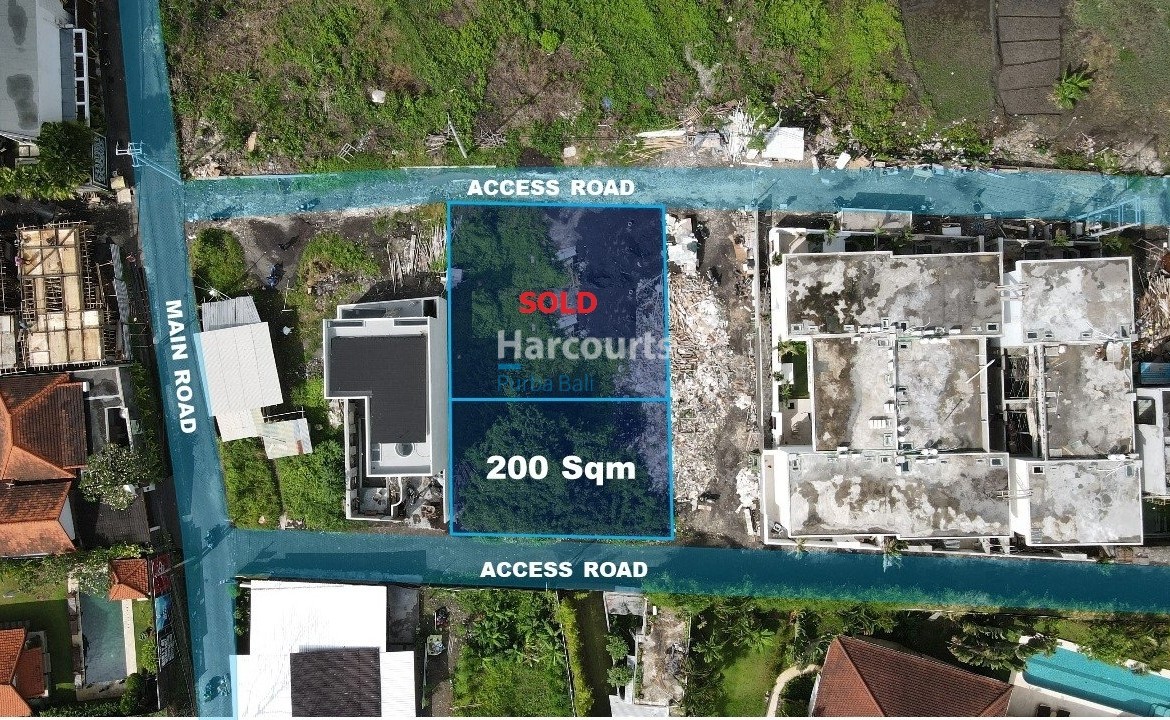 This Sqm Rectangular Plot Real Estate Bali