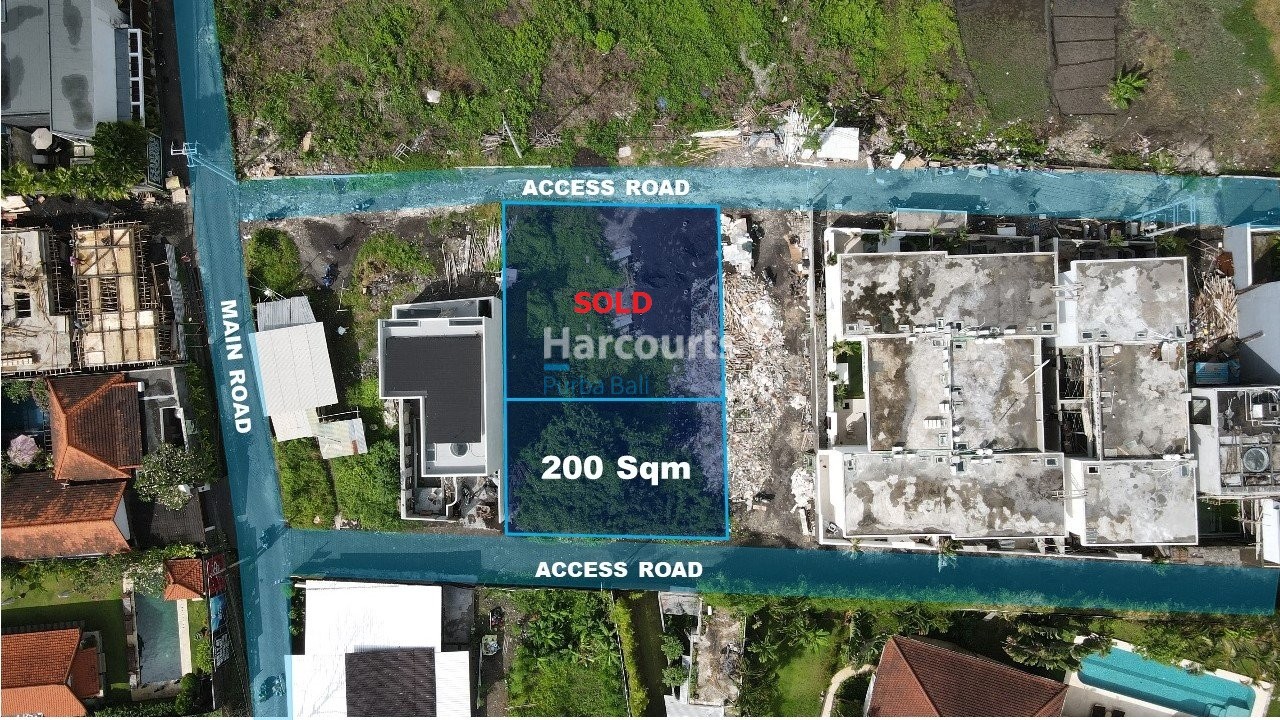This Sqm Rectangular Plot Real Estate Bali