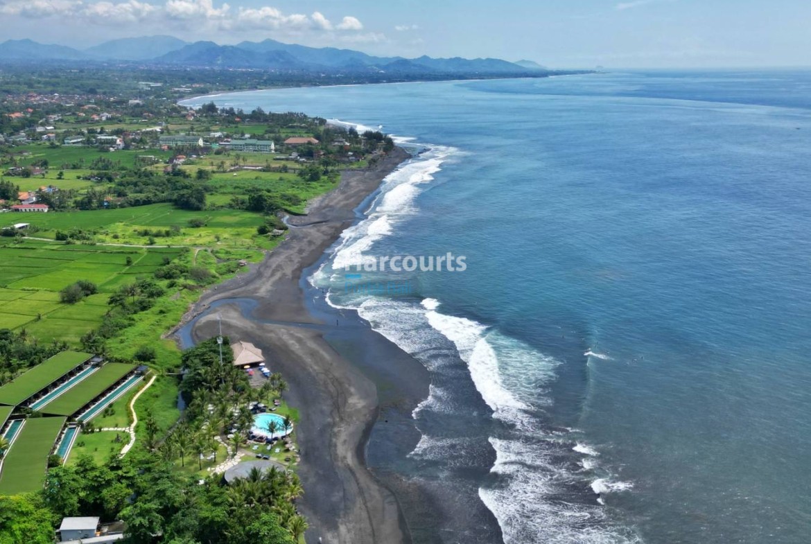 Keramas Beach Aerial