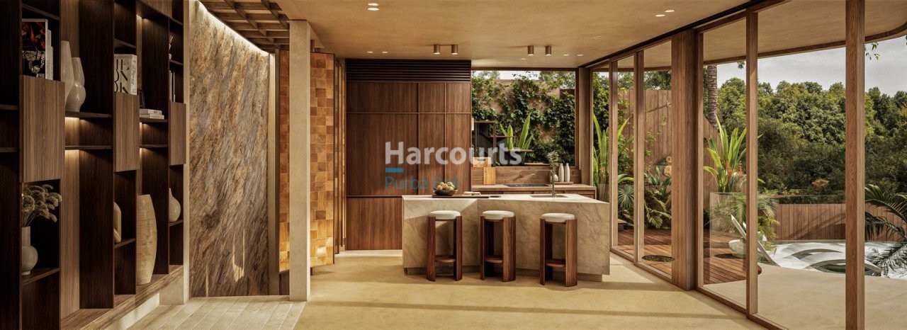 Experience Elevated Tropical Living Ricefield View