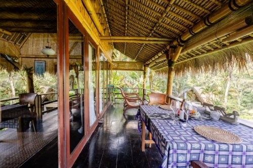 Perched Dramatically Above World Famous Ricefield View